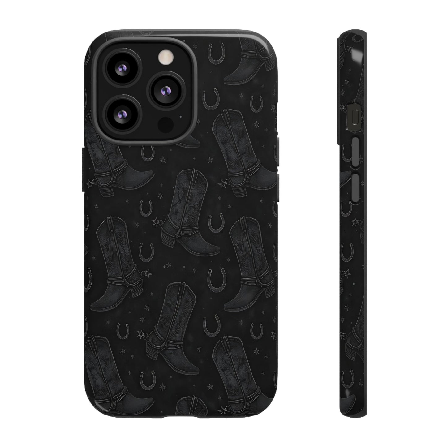 Western Noir Boots Tough Case