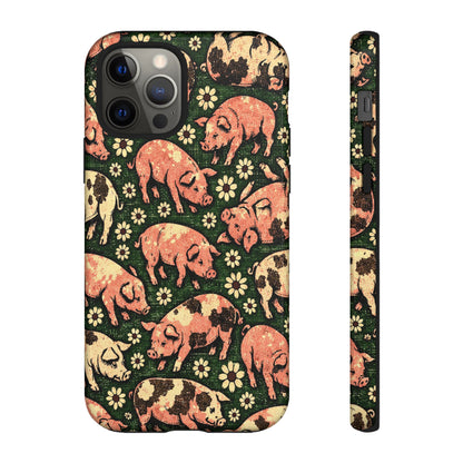 Retro Pigs Tough Case