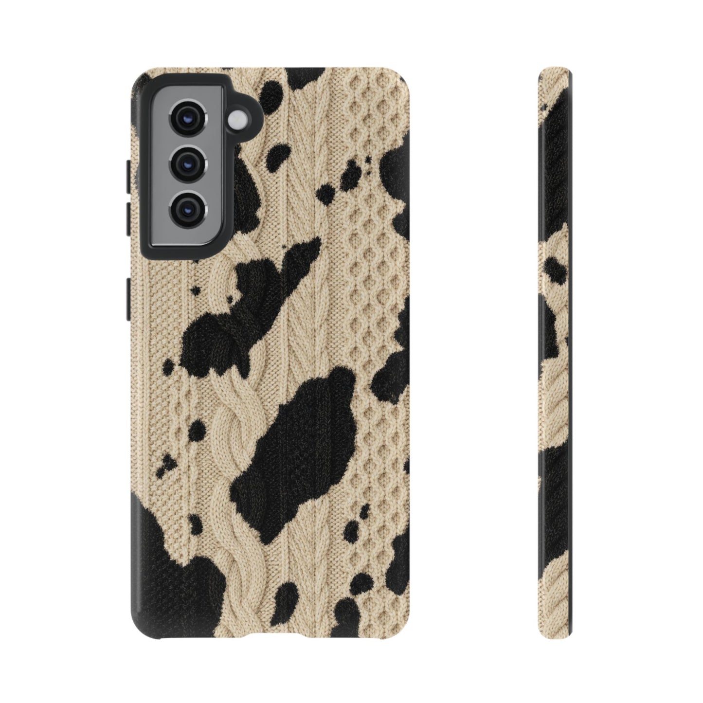 Cable Knit Cowhide Tough Case