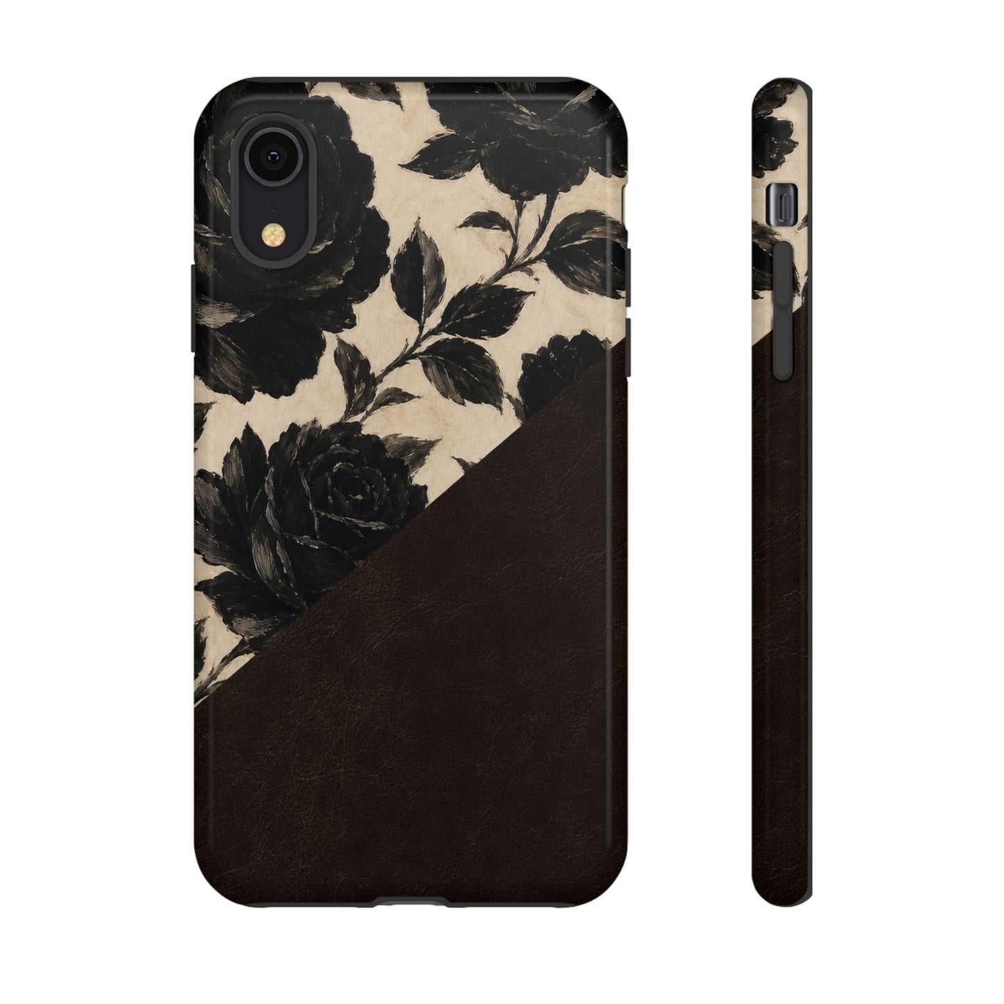 Rose Leather Tough Case