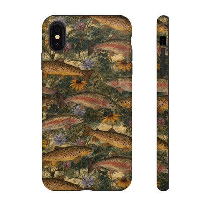 Floral Trout Tough Case