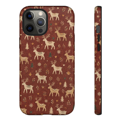 Folk Reindeer Tough Case