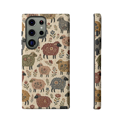 Folk Sheep Tough Case