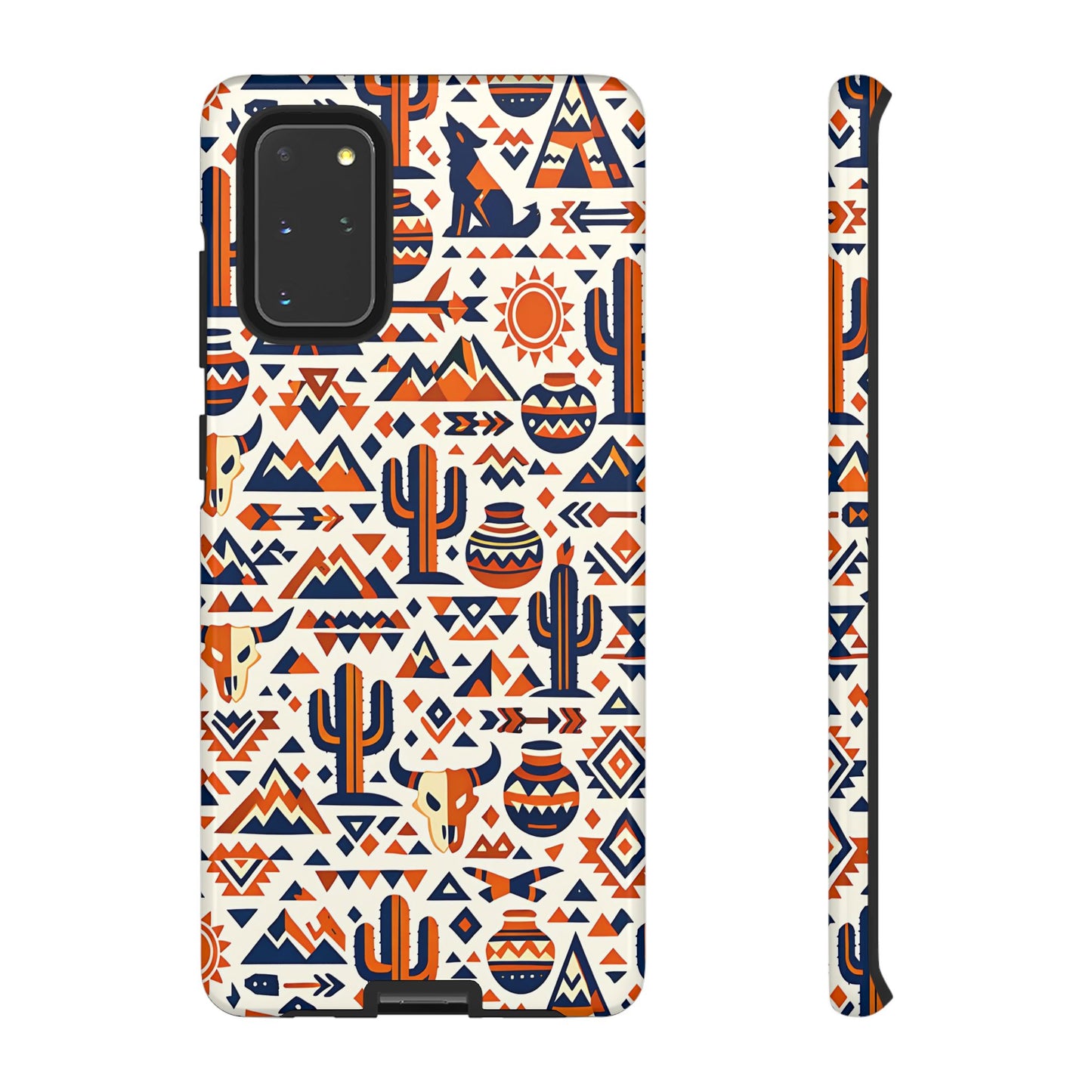 Southwest Tribal Orange Tough Case