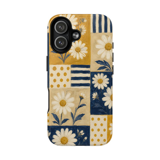 Daisy Patchwork Magnetic Case