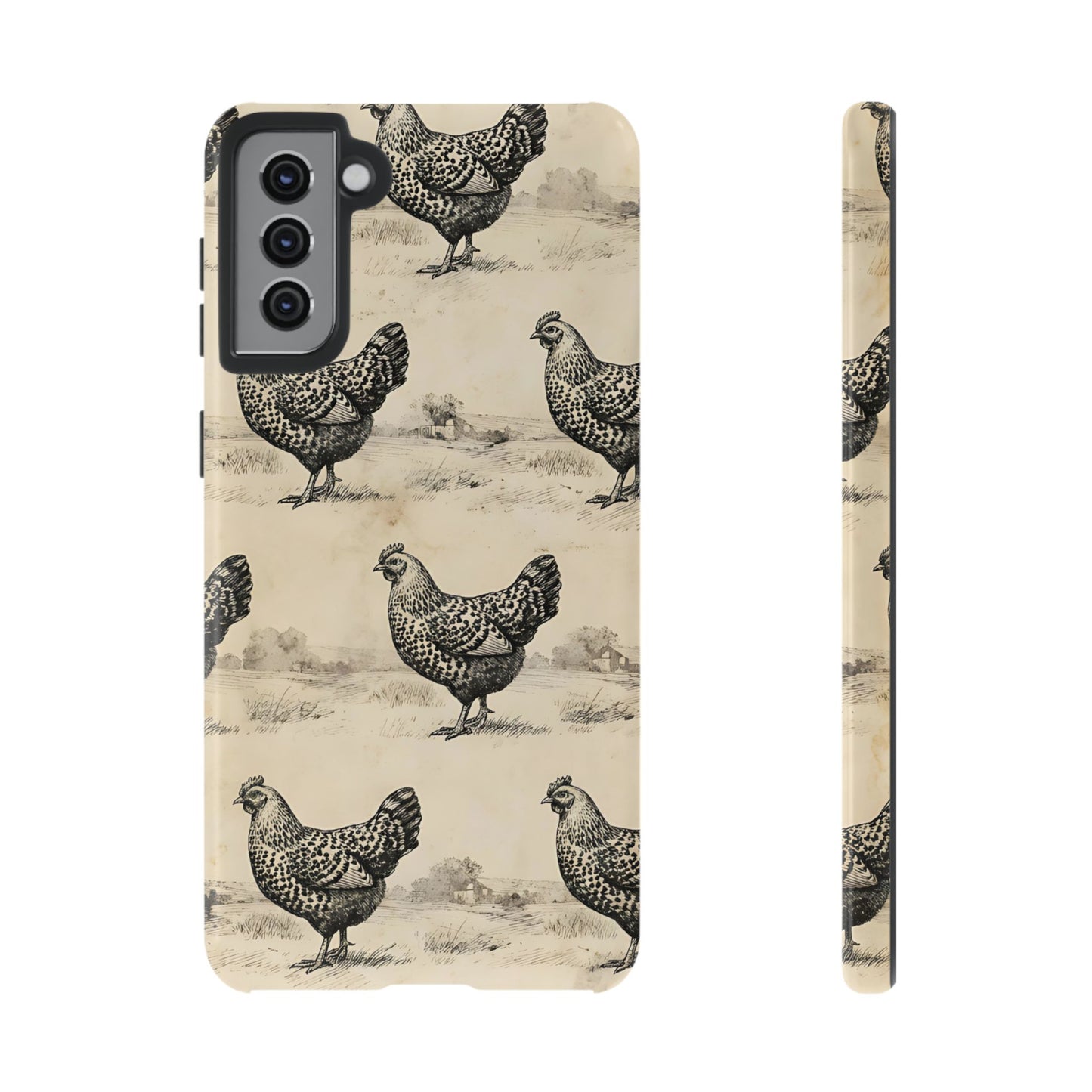 Vintage Chickens Tough Case
