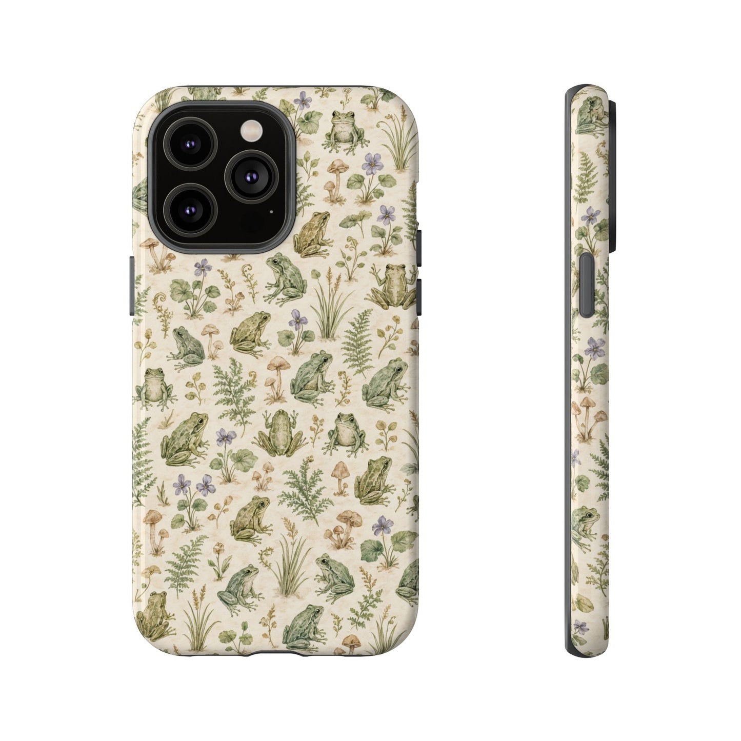 Watercolor Frogs Tough Case