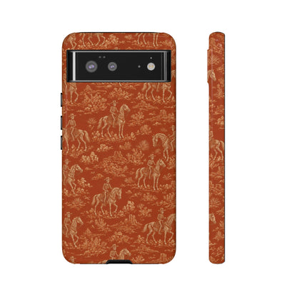 Cowboy Skeleton Toile Tough Case