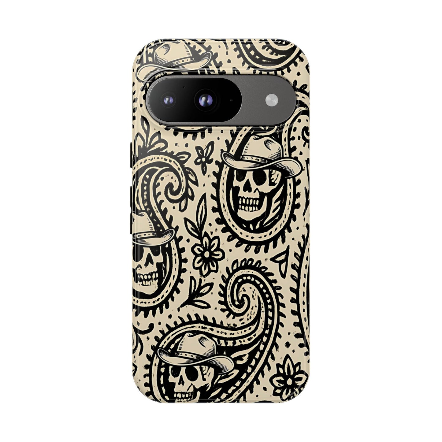 Cowboy Skull Paisley Tough Case
