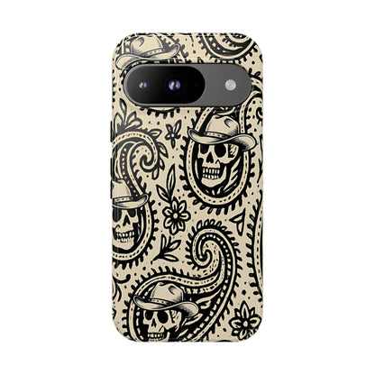 Cowboy Skull Paisley Tough Case