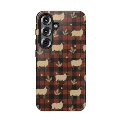 Plaid Sheep Tough Case