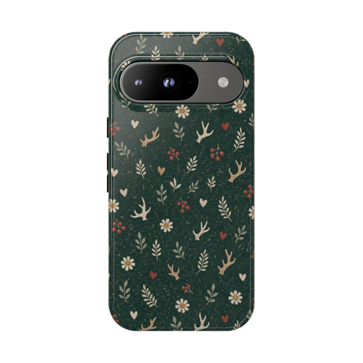 Antler Daisies Evergreen Tough Case