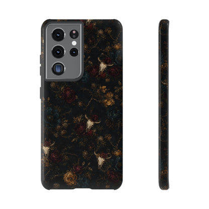 Bull Skull Bloom Tough Case