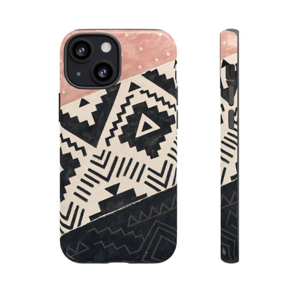 Blush Aztec Tough Case