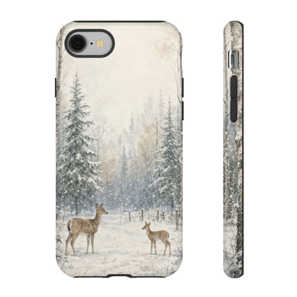 Snowy Doe Tough Case