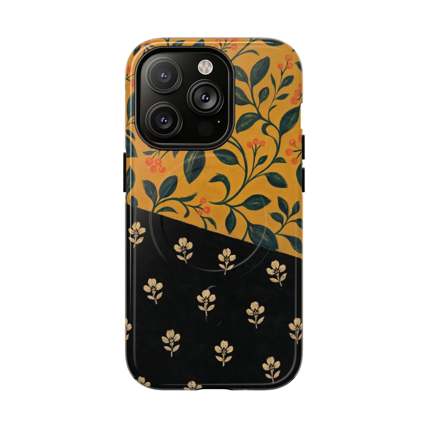 Mustard Folk Vine Magnetic Case