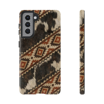 Cowhide Aztec Mama Tough Case