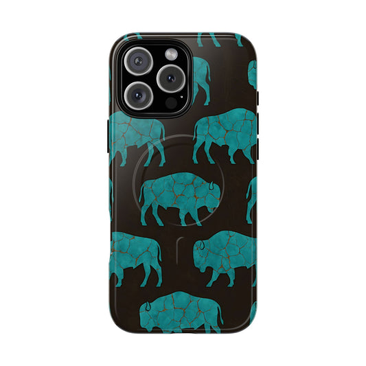 Turquoise Buffalo Magnetic Case