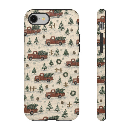 Red Truck Tree Farm Tough Case