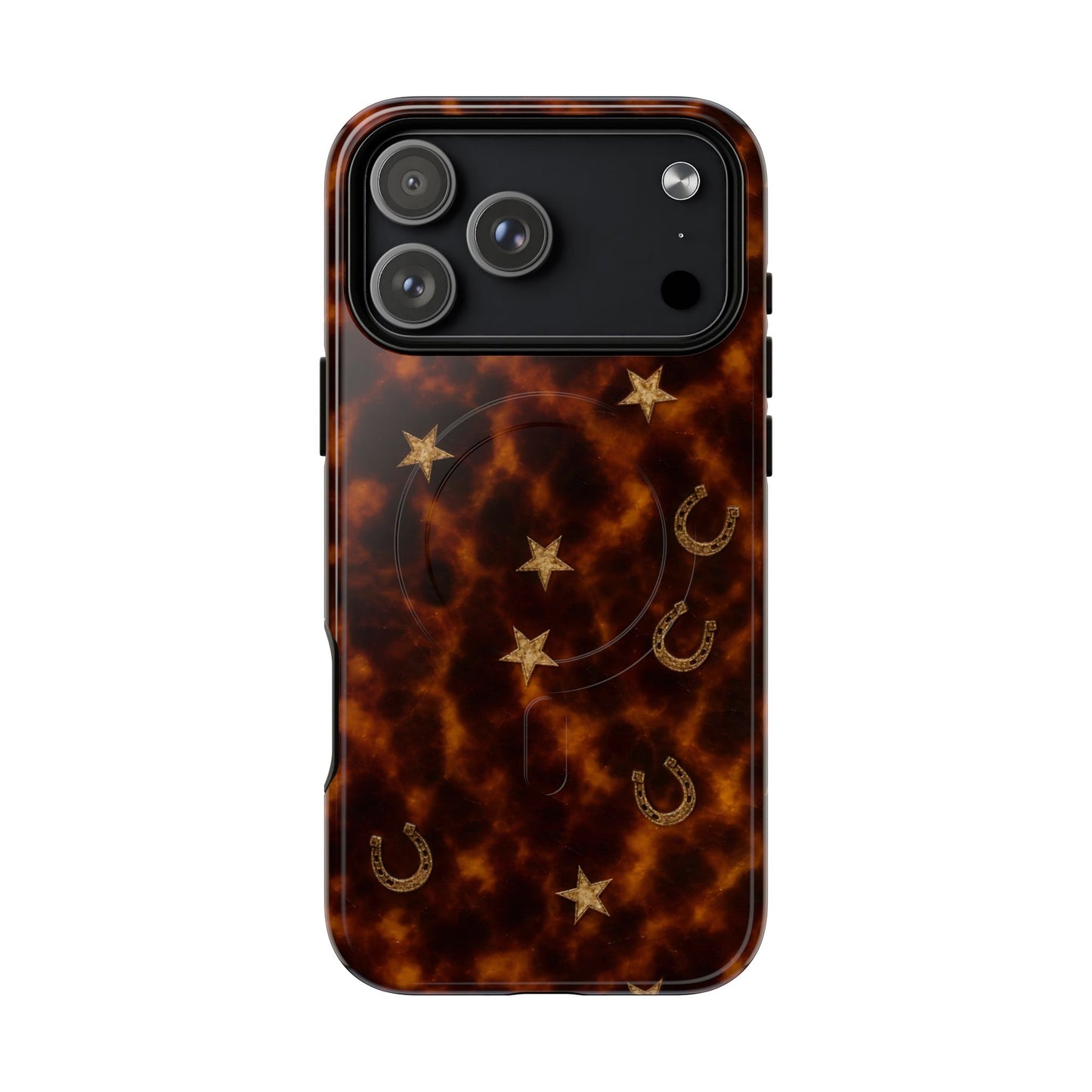 Horseshoe Tortoiseshell Magnetic Case
