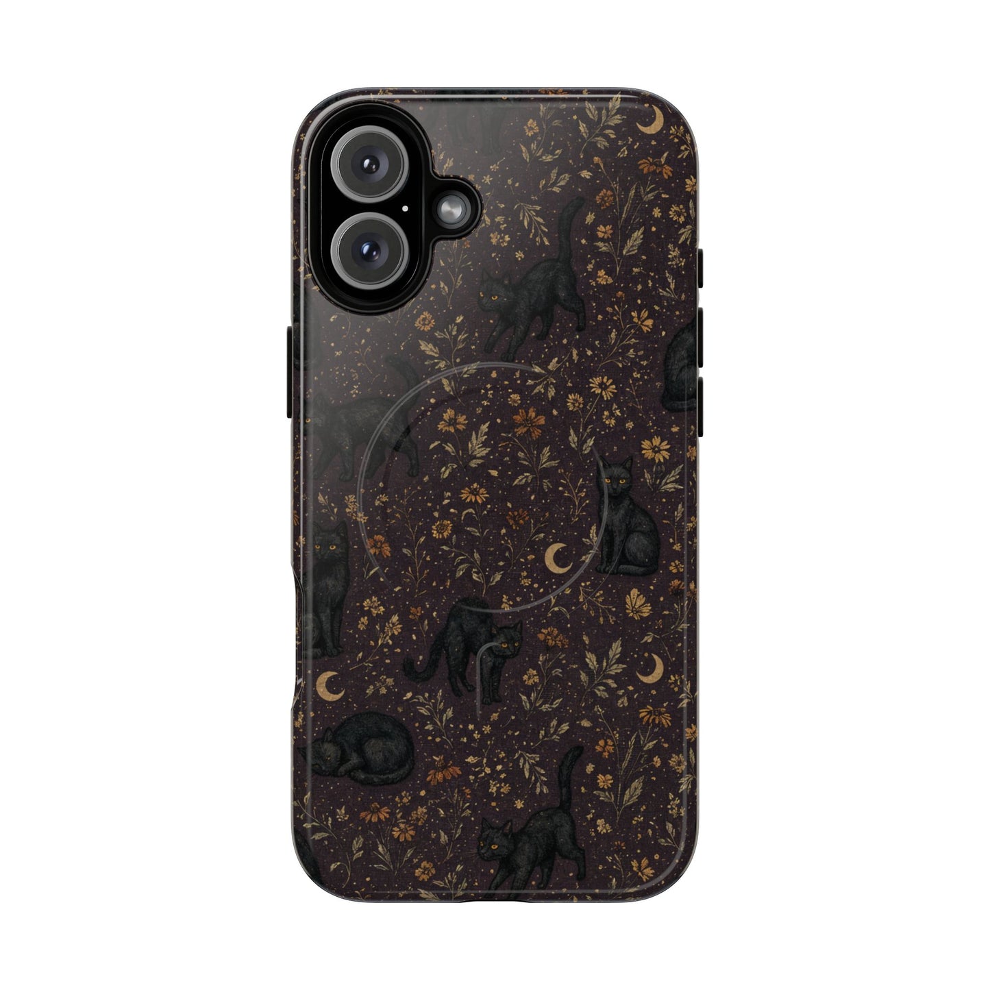 Prairie Black Cats Magnetic Case
