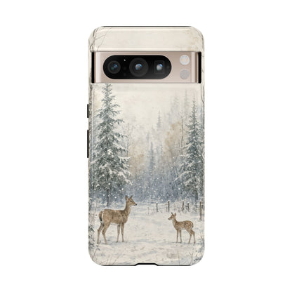 Snowy Doe Tough Case