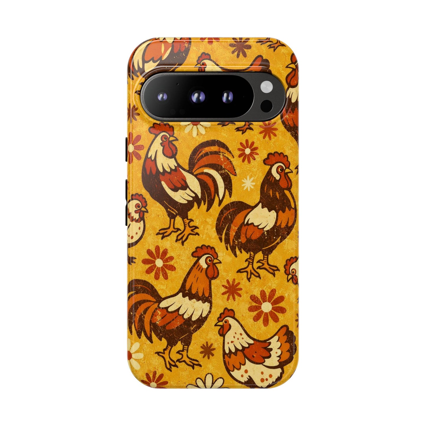 Retro Chickens Tough Case