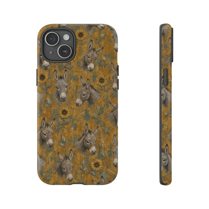 Donkey Sunflower Tough Case