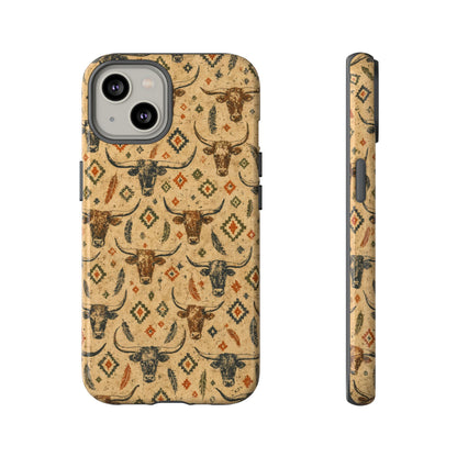 Longhorn Aztec Tough Case