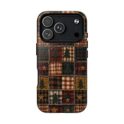 Christmas Rag Quilt Magnetic Case