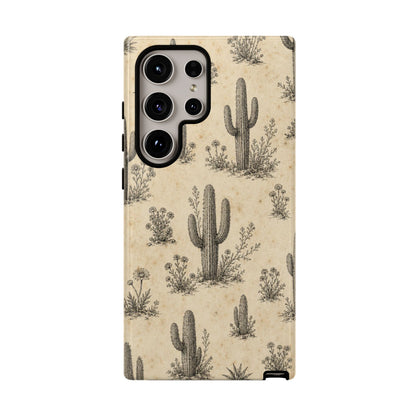 Cactus Sketch Tough Case