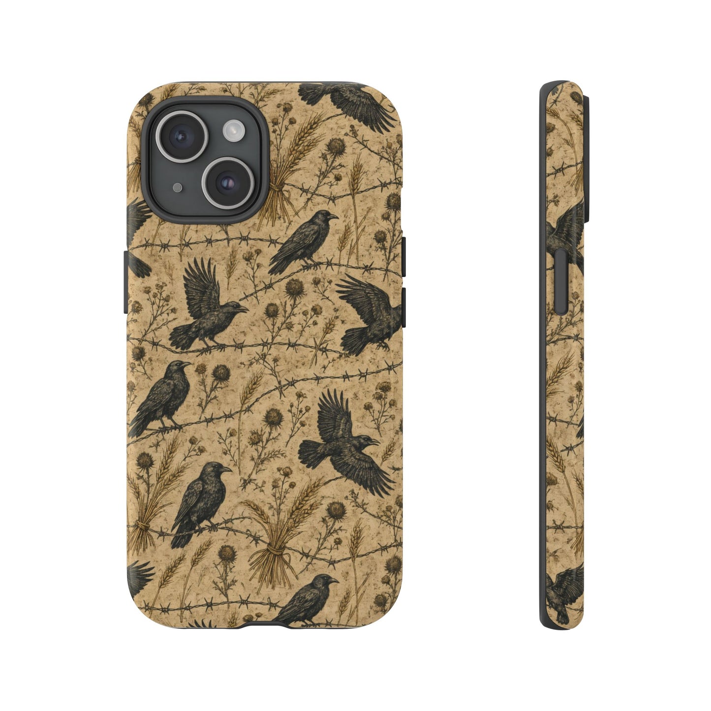 Crow Wheat Barbwire Tough Case