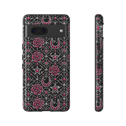Rhinestone Rose Tough Case