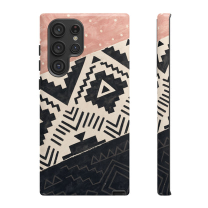 Blush Aztec Tough Case