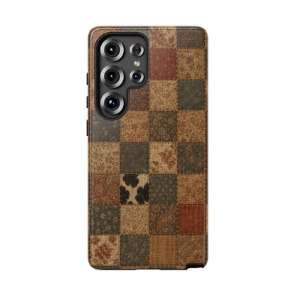 Rustic Patchwork Tough Case