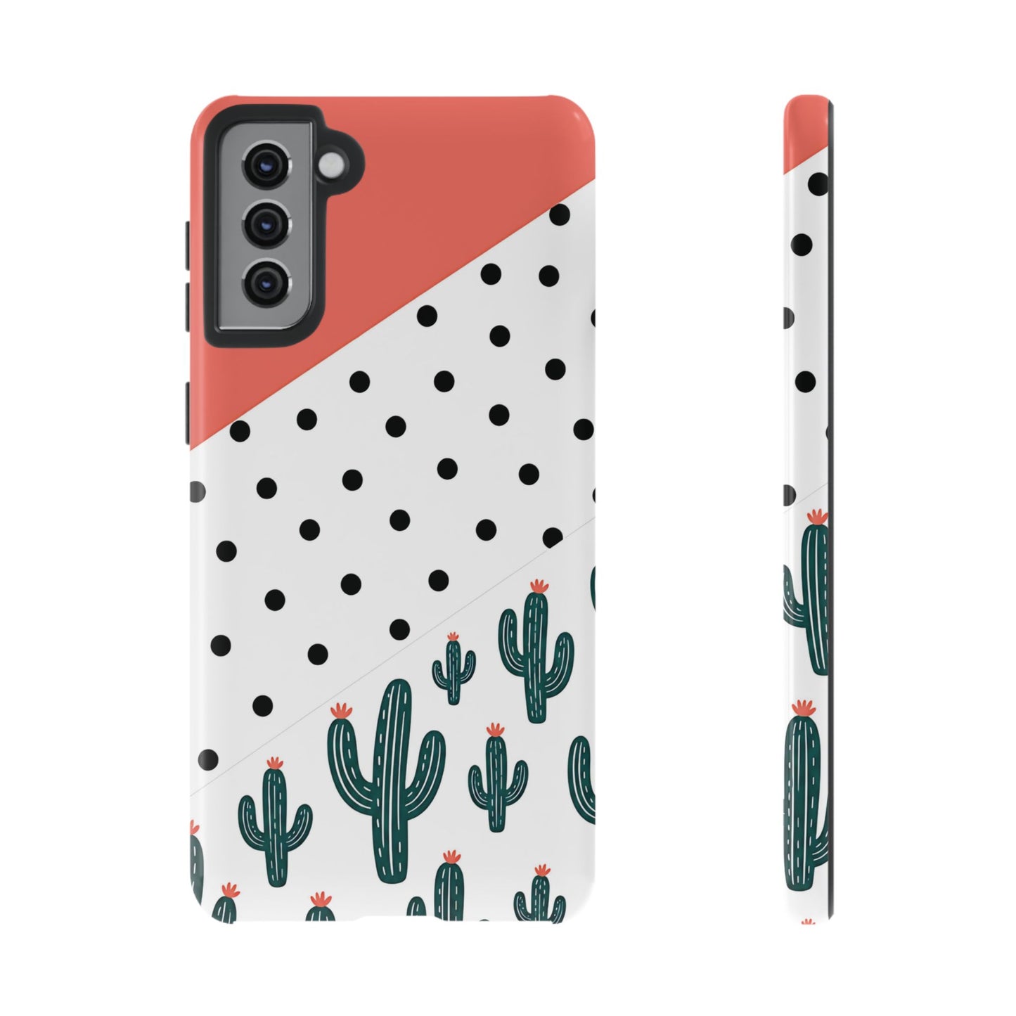 Polka Dot Cactus Tough Case