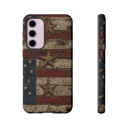 Patriotic Barn Stars Tough Case