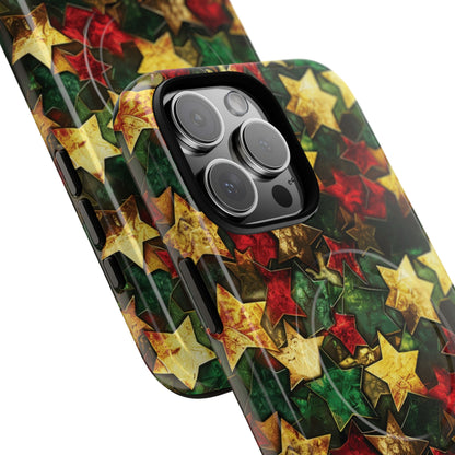 Stained Glass Stars Magnetic Case