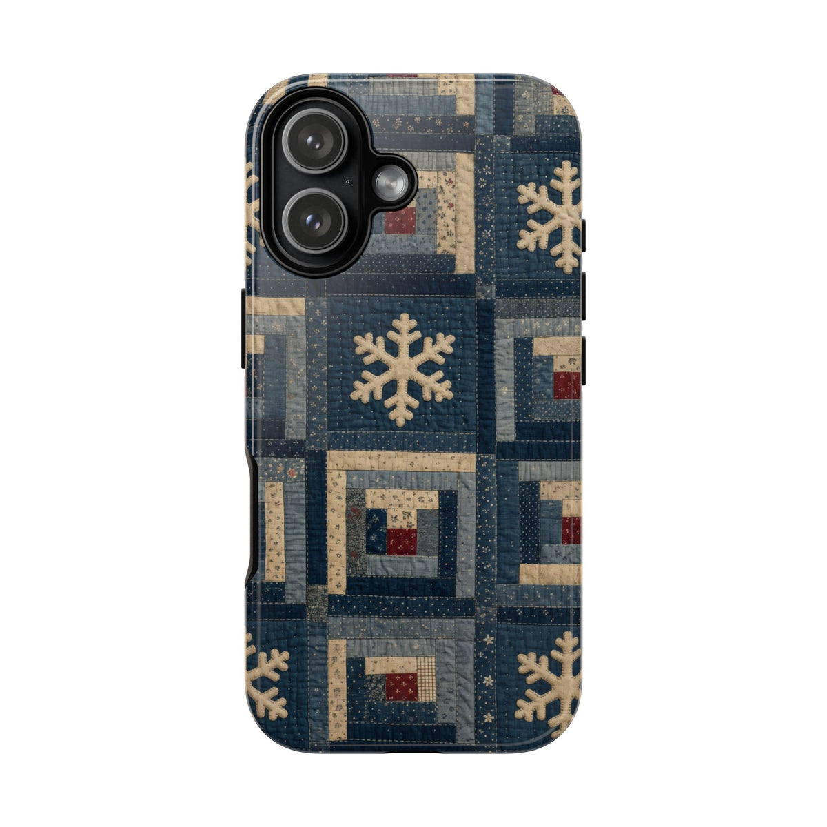 Snowflake Quilt Tough Case
