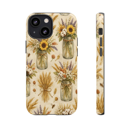 Wheat + Mason Jars Tough Case