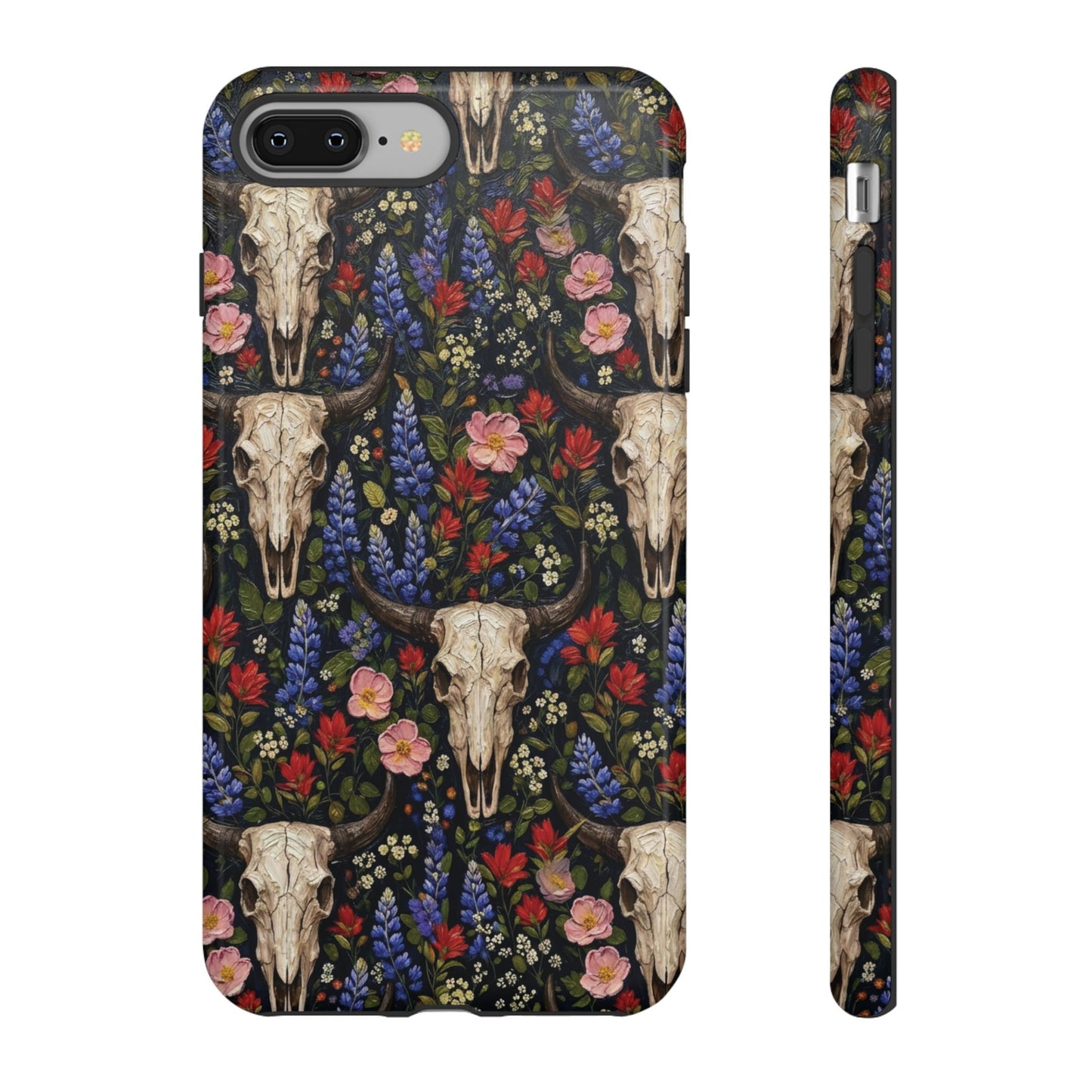 Floral Skull Tough Case