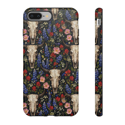 Floral Skull Tough Case