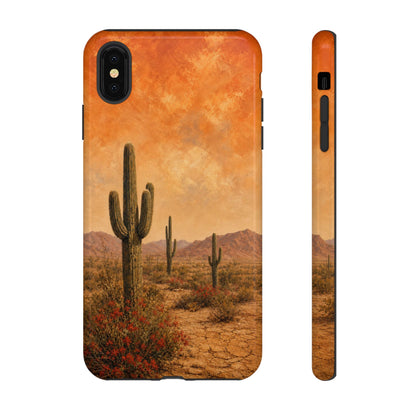 Sunset Cacti Tough Case