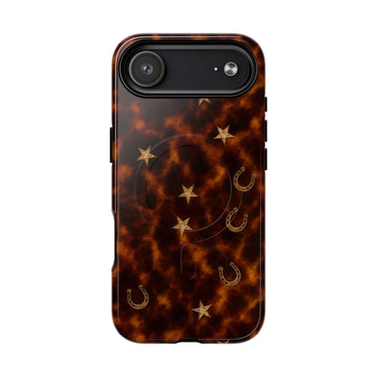 Horseshoe Tortoiseshell Magnetic Case