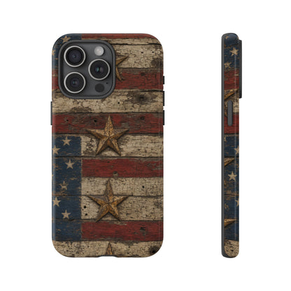 Patriotic Barn Stars Tough Case