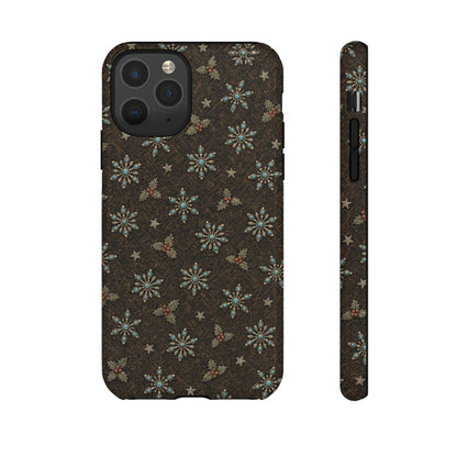 Squash Blossom Snowflakes Tough Case