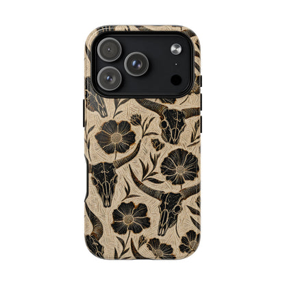 Carved Skulls Magnetic Case
