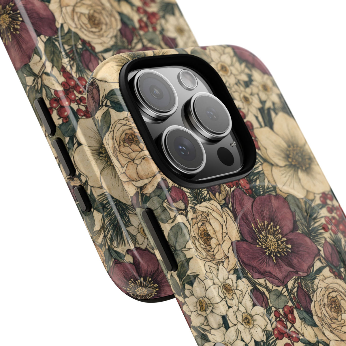 Winter Blooms Magnetic Case