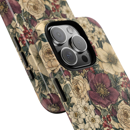 Winter Blooms Magnetic Case