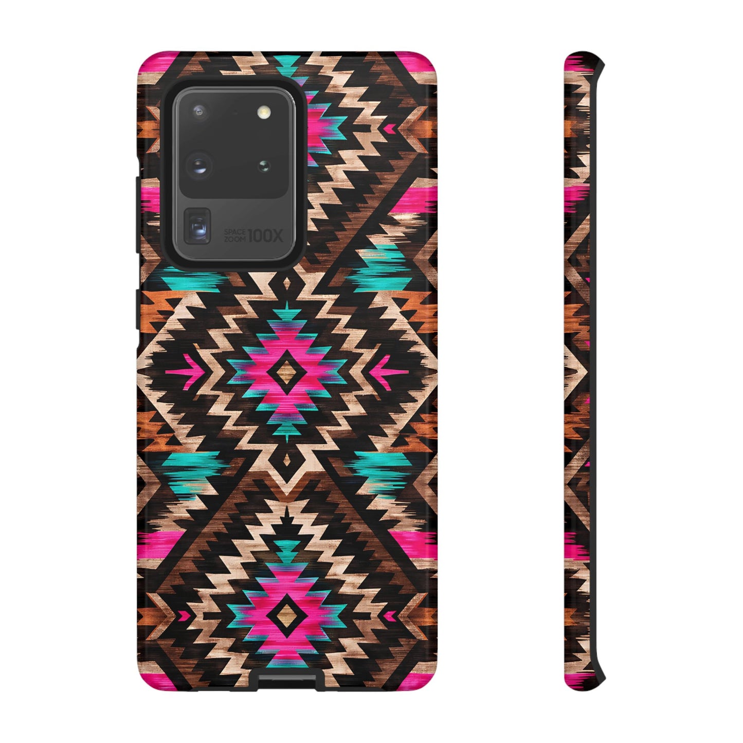 Neon Aztec Rug Tough Case